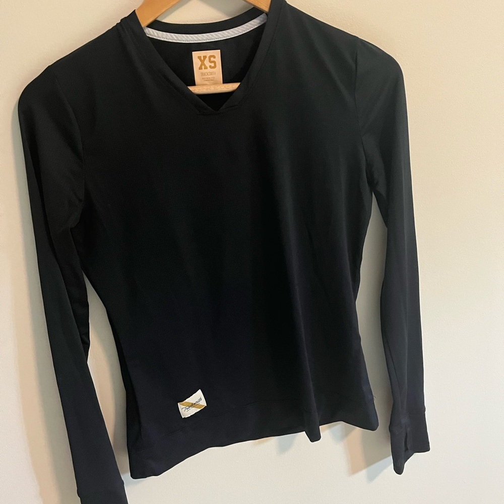 Tracksmith Twilight long sleeve, v-neck